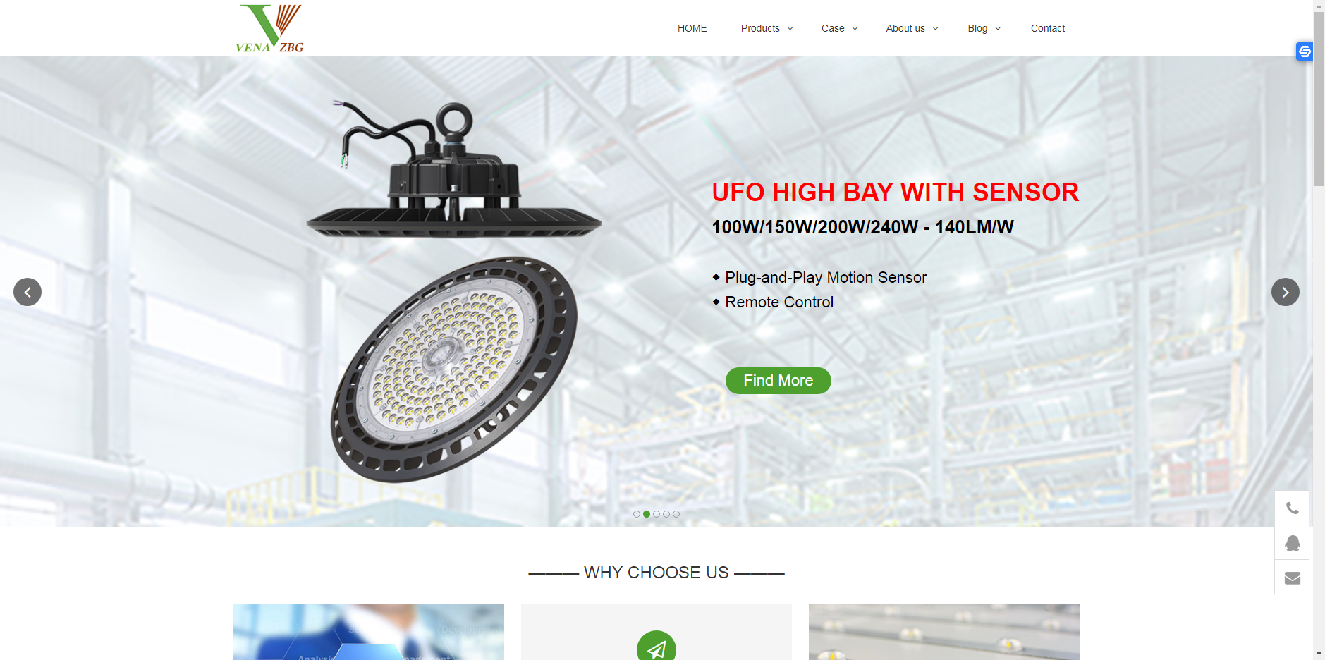 深圳網站建設案例之LED行業外貿網站建設