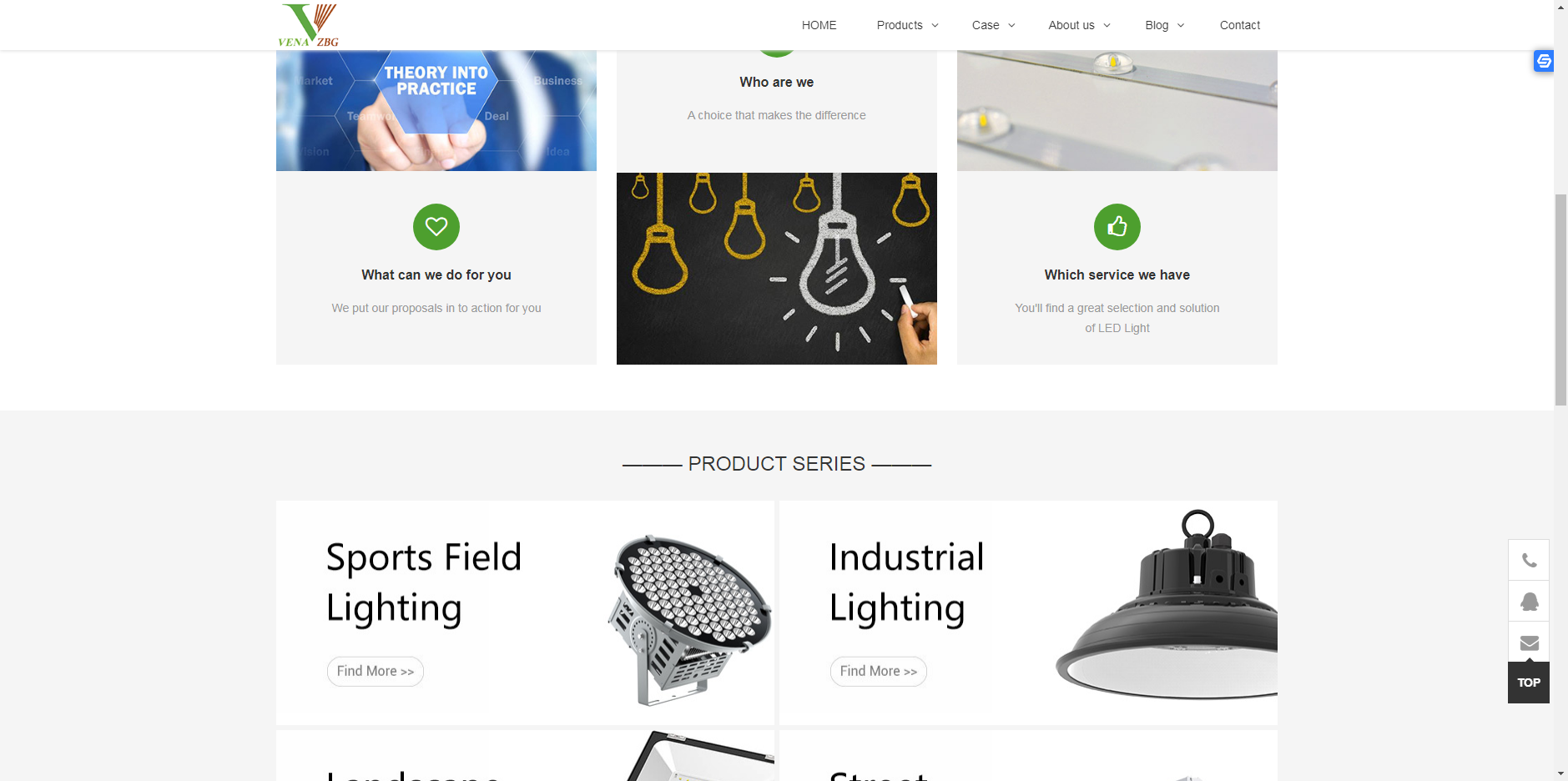 深圳網站建設案例之LED行業外貿網站建設