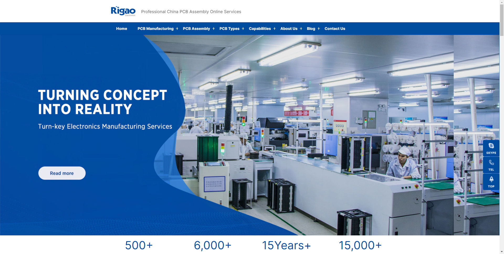 深圳網站制作優化案例之PCB英文俄語網站建設